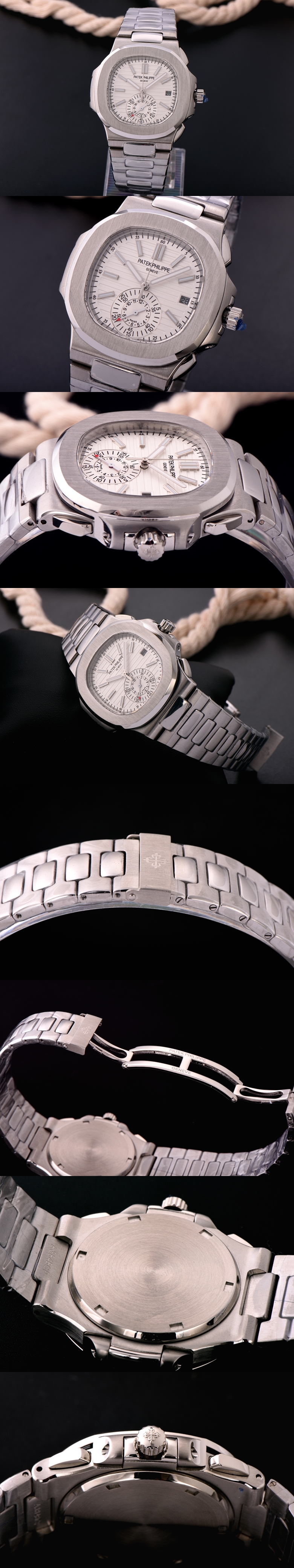 파텍필립 노틸러스 크로노그라프-1 59801(솔리드백)